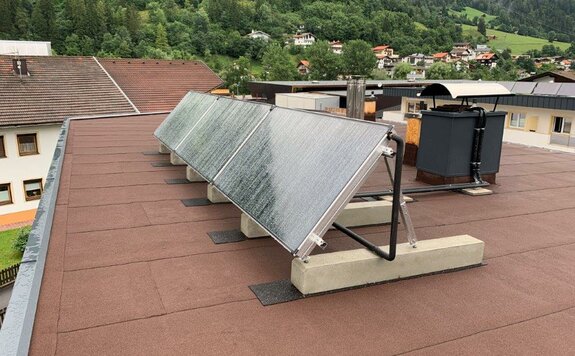 Solaranlage am Dach